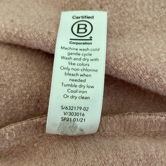 Athleta Dusty Pink Crew Neck Sweatshirt - Picture 7 of 7